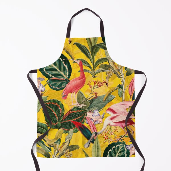 Item preview, Vintage Yellow Tropical Bird Jungle Botanical Garden Nightgarden designed and sold by UtArt.
