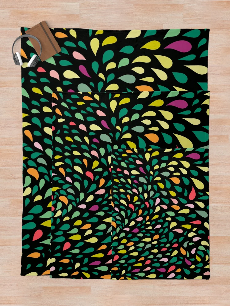 Thumbnail 5 of 6, Throw Blanket, Geometric Shape Seamless Pattern designed and sold by Raju Nandaniya.