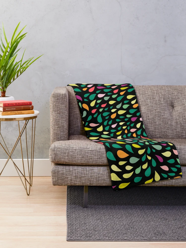 Thumbnail 2 of 6, Throw Blanket, Geometric Shape Seamless Pattern designed and sold by Raju Nandaniya.