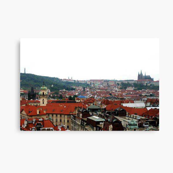 Prague Skyline Canvas Print