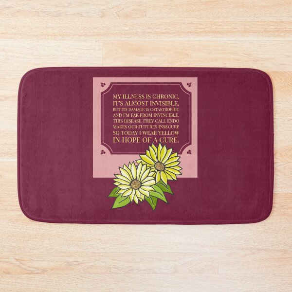 Item preview, Endometriosis Poem Print designed and sold by crudeart.