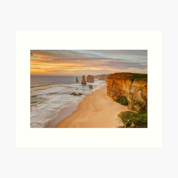 Item preview, The 12 Apostles by sunset designed and sold by SilverEye-RB.