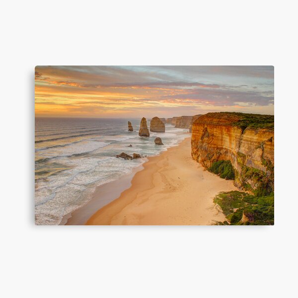 The 12 Apostles by sunset Canvas Print