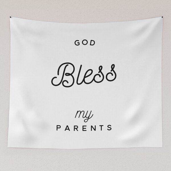 Item preview, GOD BLESS MY PARENTS - National Parents Day Wish designed and sold by junaid ali.