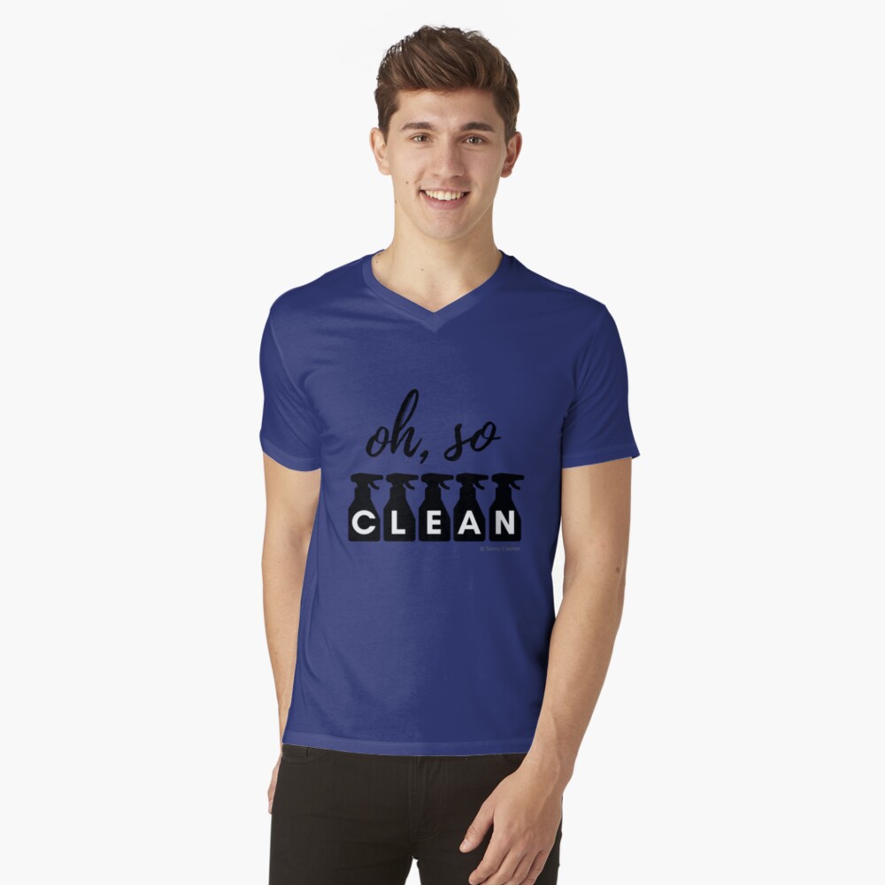 Item preview, V-Neck T-Shirt designed and sold by SavvyCleaner.