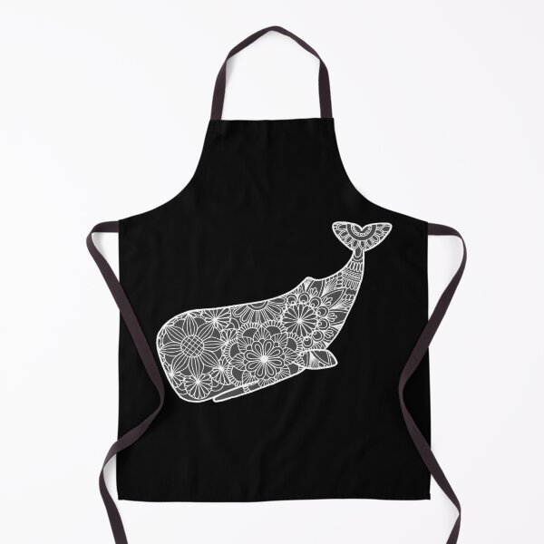 Item preview, Mandala Whale (grey and white) designed and sold by Calen Picard-Carroll.