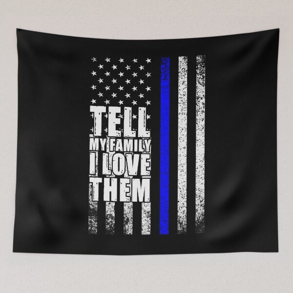 Item preview, Tell my family I love them Distressed American flag designed and sold by kader85.