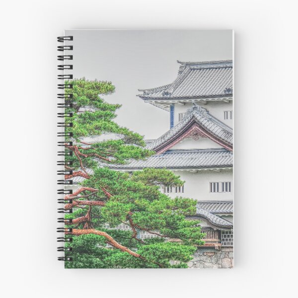 Item preview, Kanazawa Castle Japan sketch in color designed and sold by Moritz Schwäble.