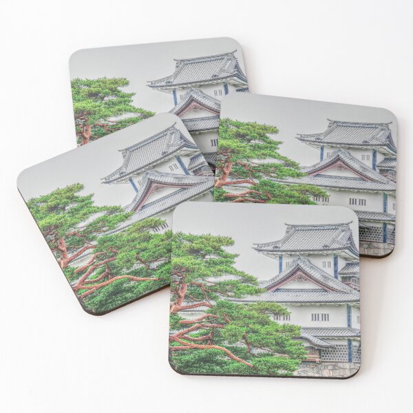 Item preview, Kanazawa Castle Japan sketch in color designed and sold by Moritz Schwäble.