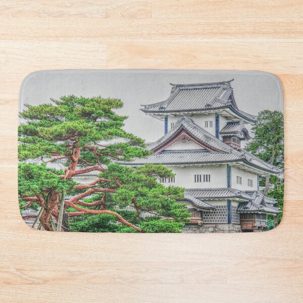 Item preview, Kanazawa Castle Japan sketch in color designed and sold by Moritz Schwäble.