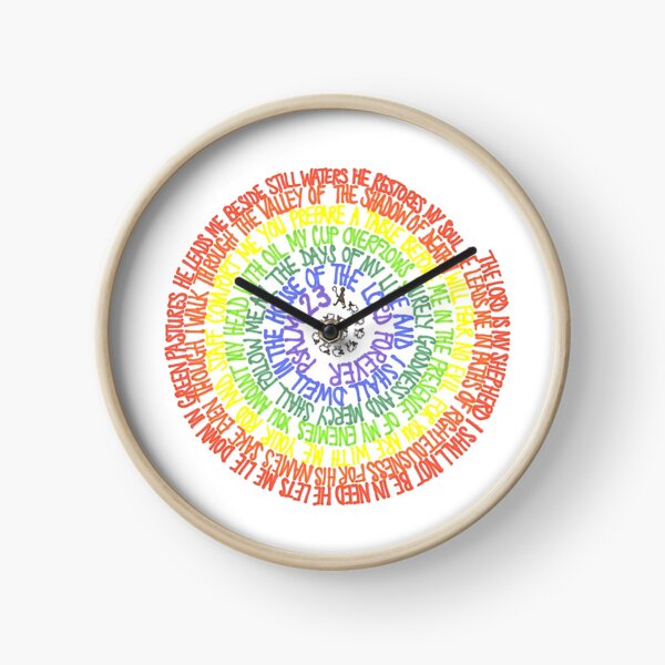Psalm 23 Clock
