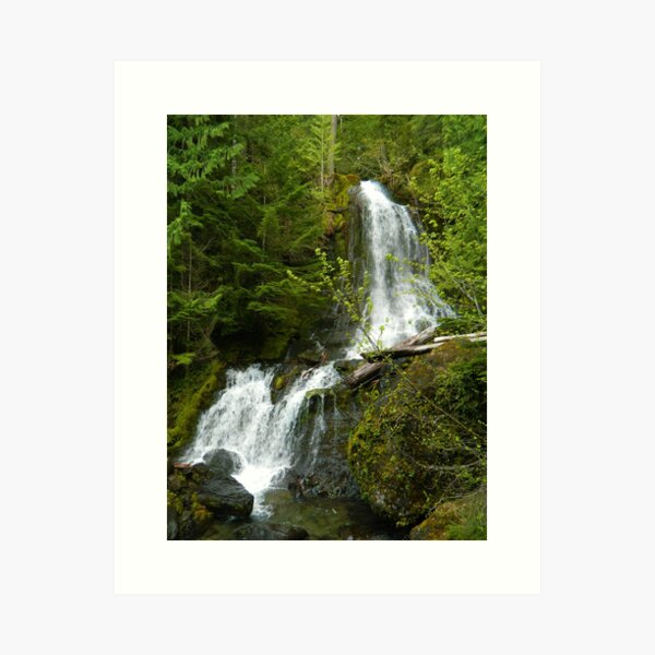 Item preview, Falls Creek Falls designed and sold by Kirsten Ellingford.