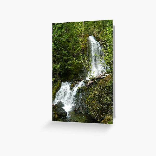 Item preview, Falls Creek Falls designed and sold by Kirsten Ellingford.