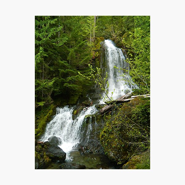 Item preview, Falls Creek Falls designed and sold by Kirsten Ellingford.
