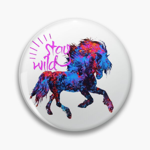 Item preview, stay wild horse  designed and sold by north10creation.