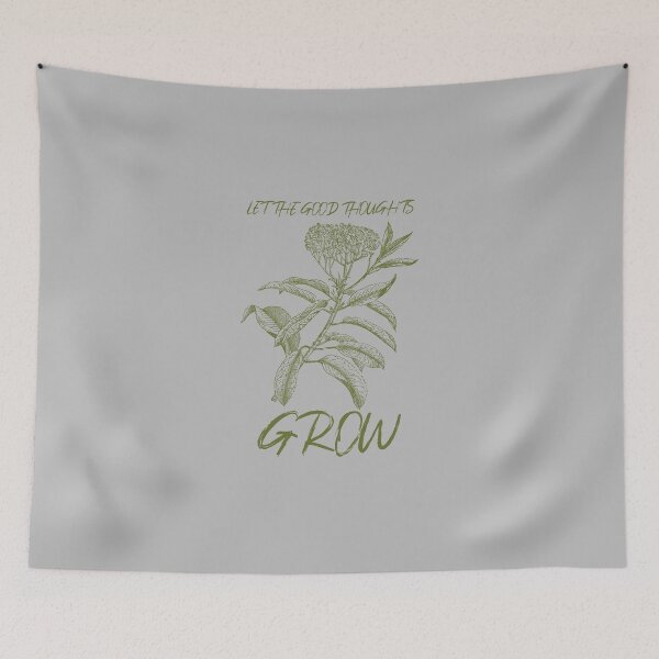 Item preview, Copy of Let the good thoughts Grow. Flower designed and sold by BeebopGraphics.