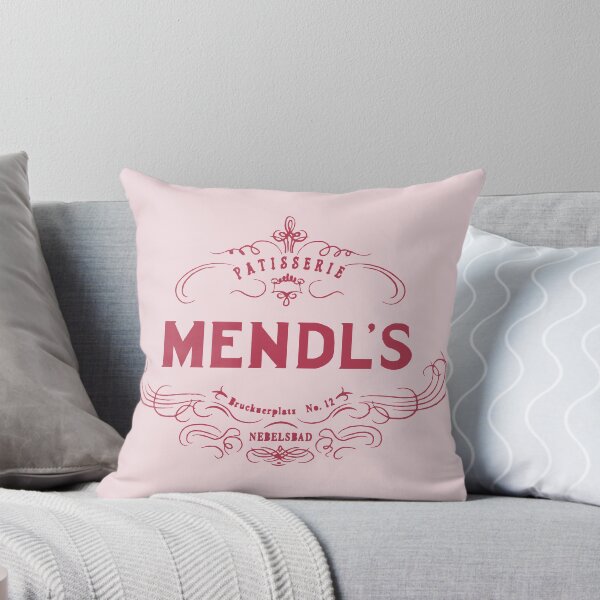 Mendl's Patisserie Throw Pillow
