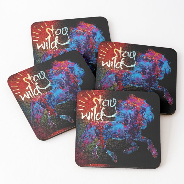 Item preview, stay wild horse  designed and sold by north10creation.