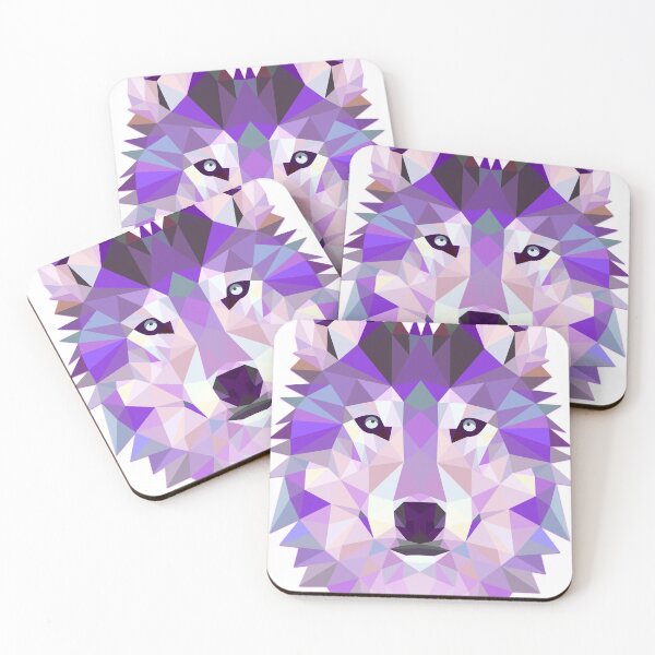 Item preview, Purple wolf designed and sold by arkhipoff.
