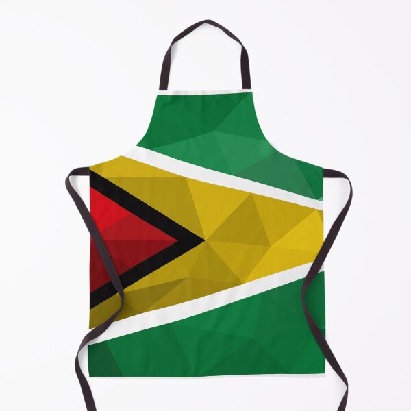 Item preview, Low Poly Guyana Flag - Geometric National Pride Design designed and sold by OrangePoly.