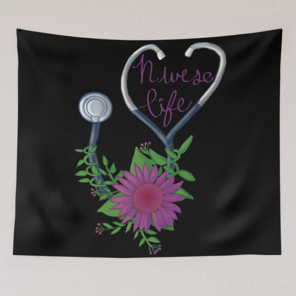 Item preview, Nurse life logo designed and sold by MelanieNad.