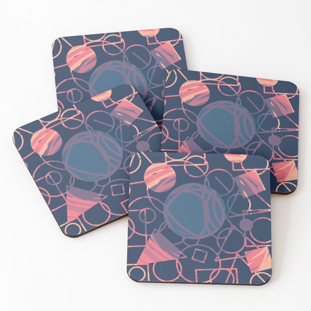 Item preview, Coasters (Set of 4) designed and sold by tekoba.