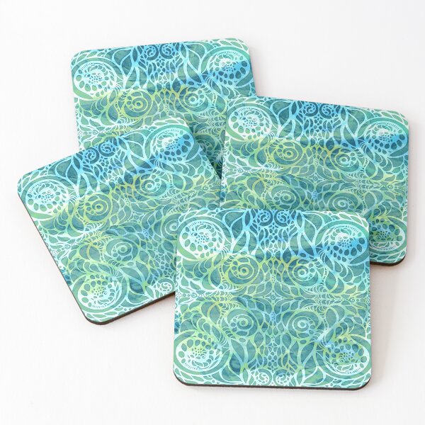 Item preview, Pattern Background -  Aqua 08 designed and sold by serenaking.