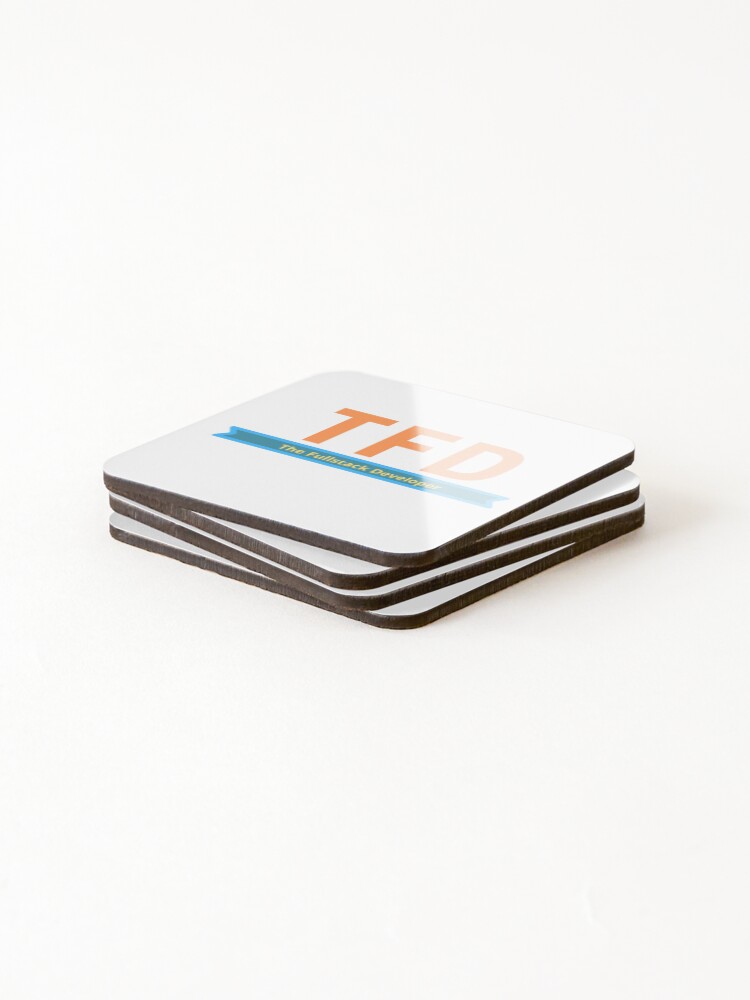Thumbnail 4 of 5, Coasters (Set of 4), TFD- The Fullstack Developer designed and sold by fullstackdev25.