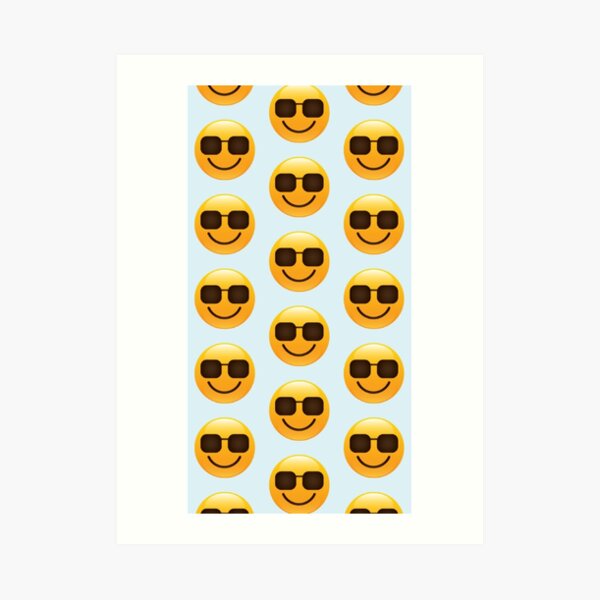 Emoticon Art Prints Redbubble - 𝐎𝐑𝐈𝐆𝐈𝐍𝐀𝐋 p wink tongue out face emoji roblox