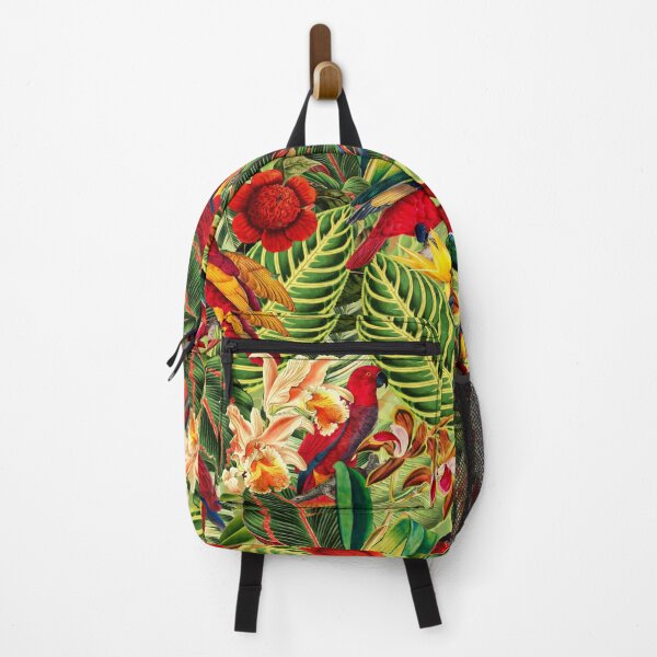 Item preview, Vintage Tropical Bird Jungle Botanical Night Botanical Garden Nightgarden designed and sold by UtArt.