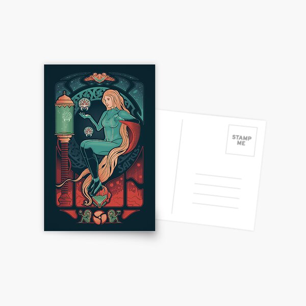 Aran Nouveau Postcard