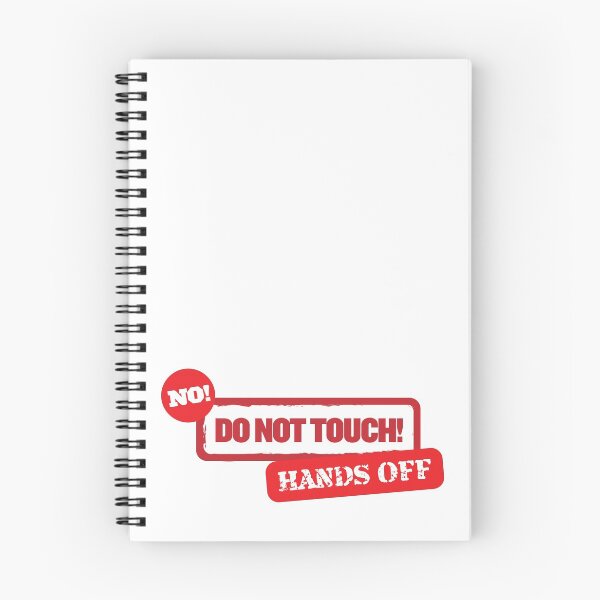 Item preview, Do not touch! Hands off! designed and sold by ExtraBold.