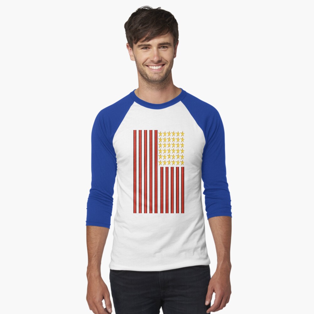 Item preview, Baseball ¾ Sleeve T-Shirt designed and sold by VkCases.