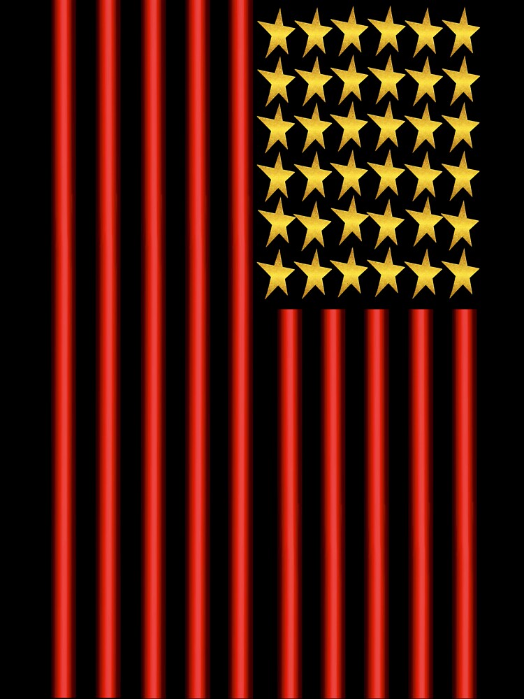 Thumbnail 7 of 7, Oversized T-Shirt, Stars And Stripes (USA 3) designed and sold by VkCases.