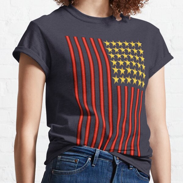 Stars And Stripes (USA 3) Classic T-Shirt
