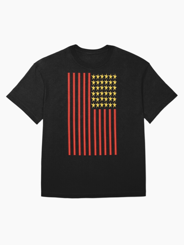 Thumbnail 3 of 7, Oversized T-Shirt, Stars And Stripes (USA 3) designed and sold by VkCases.