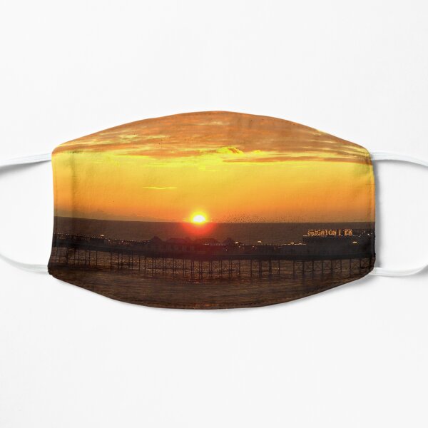 Sunset over Brighton Pier Mask