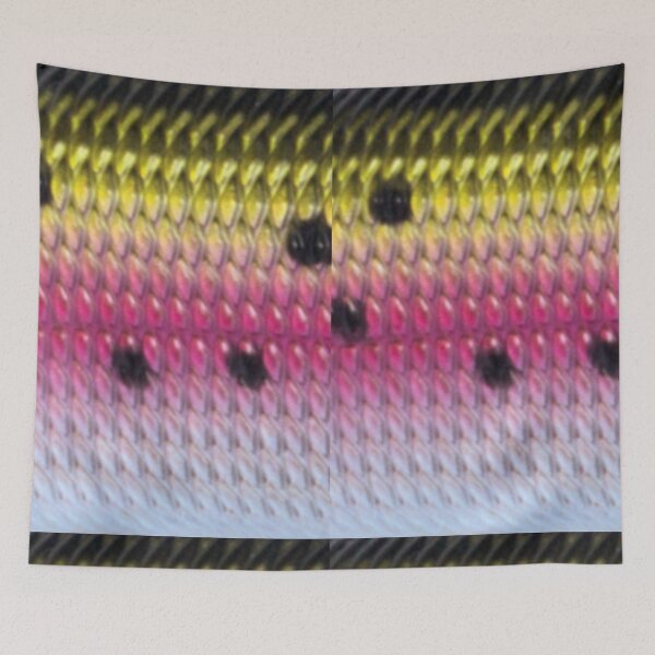 Item preview, Rainbow trout fish scale crankbait Fishing Lure Color Pattern   designed and sold by frankheights.
