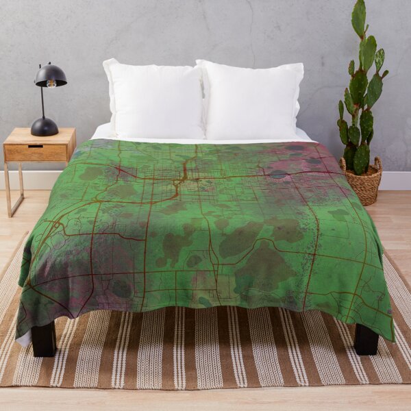Item preview, Orlando Florida Street Map Green Planet designed and sold by IvonDesign.