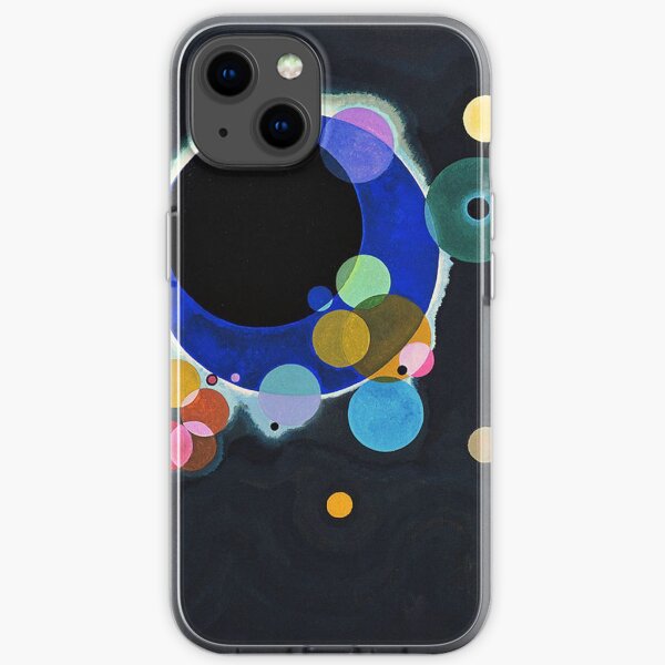 KANDINSKY. Several Circles. 1926. iPhone Soft Case