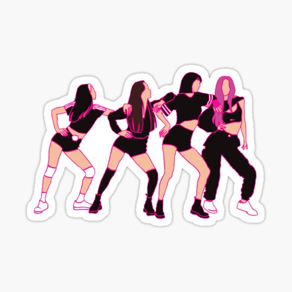 blackpink stickers redbubble