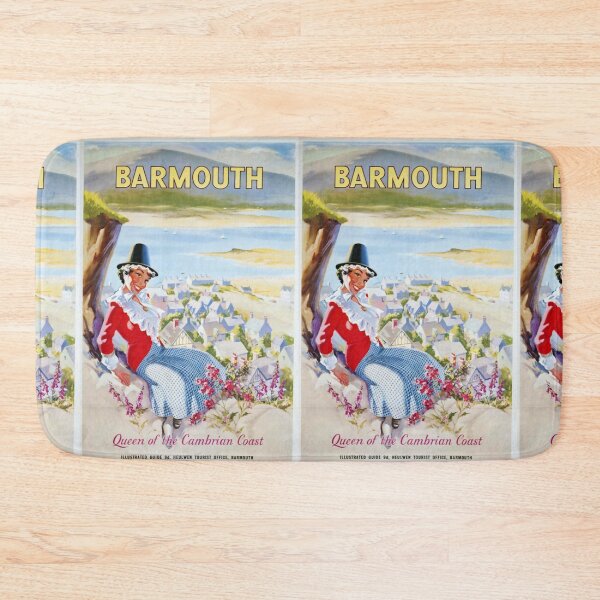 Item preview, Railway Poster Barmouth designed and sold by stickart-marek.