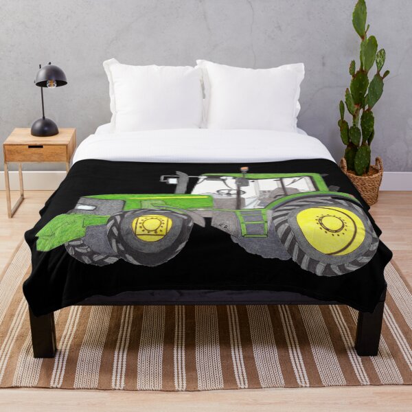 TRACTOR Throw Blanket