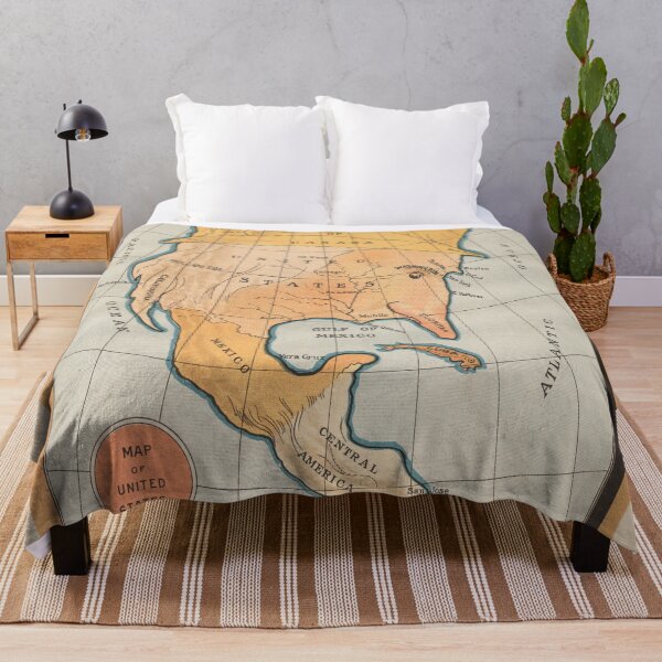 Item preview, Vintage Cartoon Map of America's Uncle Sam Eating Cuba designed and sold by BravuraMedia.