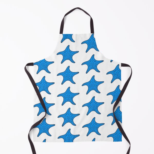 Item preview, Starfish (black and indigo) designed and sold by Calen Picard-Carroll.