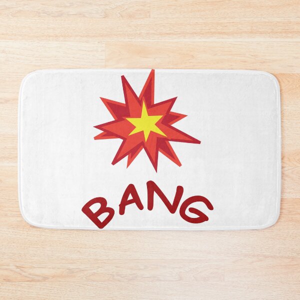 Item preview, Cartoon explosion with word bang designed and sold by Maks08.