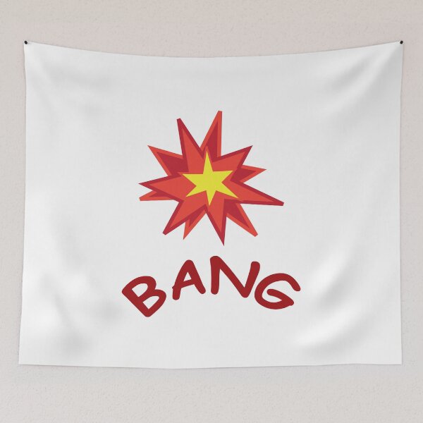 Item preview, Cartoon explosion with word bang designed and sold by Maks08.