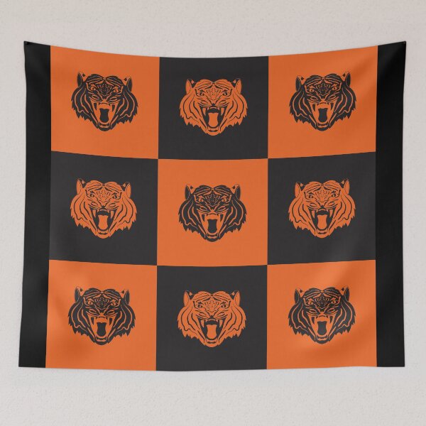 Item preview, Orange and Black Nine Tiger Cares designed and sold by cmd-art.