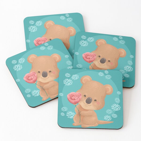 Item preview, Quokka Holding a Flower designed and sold by Khotekmei.
