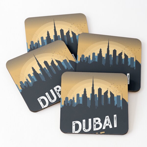 Item preview, Night Dubai Skyline designed and sold by louzaartist.